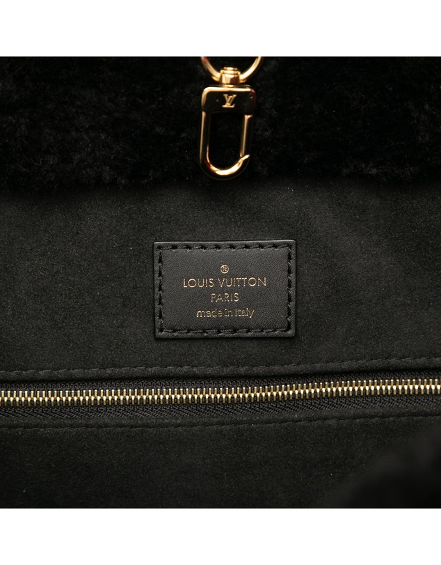 Pre-Loved by Azura Reborn - Pre-Loved Monogram Giant Shearling Teddy Onthego GM