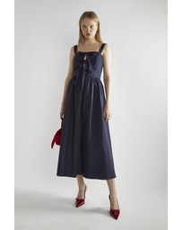 Glamorous - Bow front midi dress