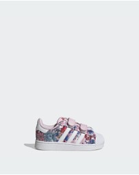 adidas Originals - ADIDAS LIBERTY LONDON SUPERSTAR II COMFORT CLOSURE SHOES Infants