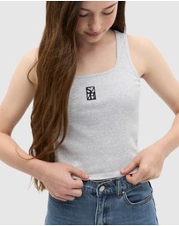 Seed Heritage - Square Neck Logo Tank - Teen