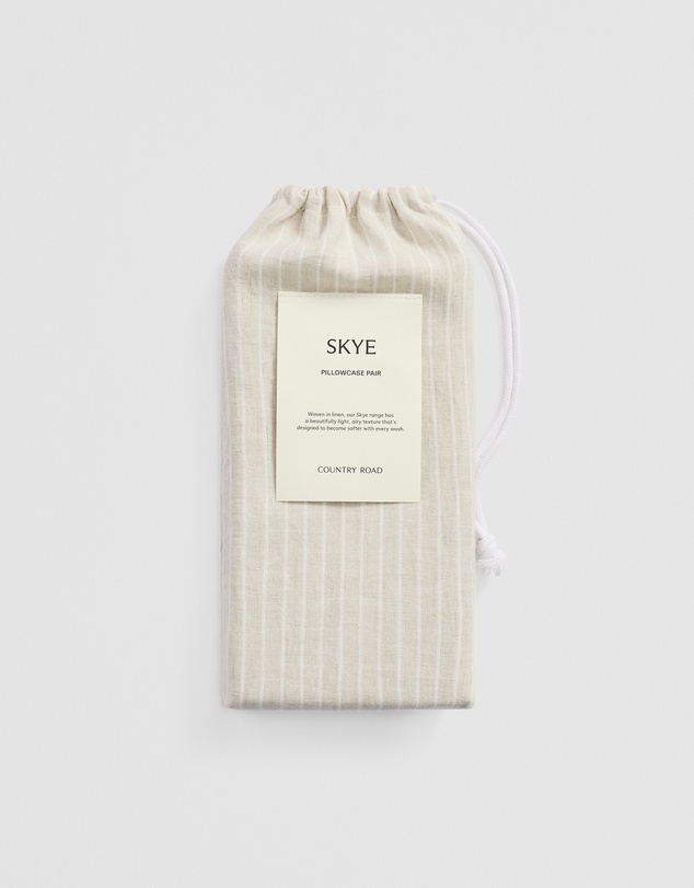 Country Road - Skye Linen Standard Pillowcase Pair