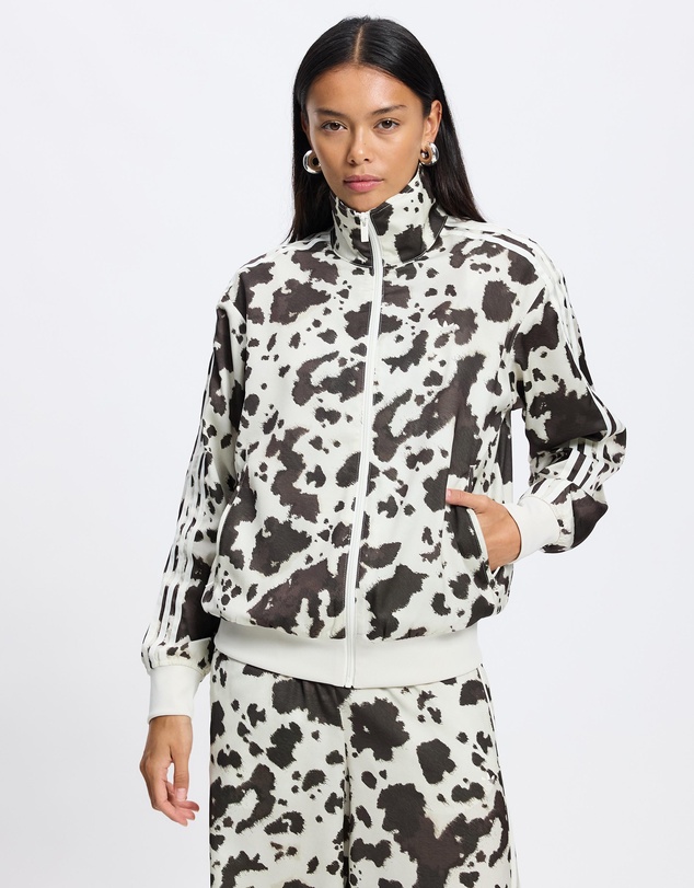 adidas Originals - Satin Cow Print Tracktop