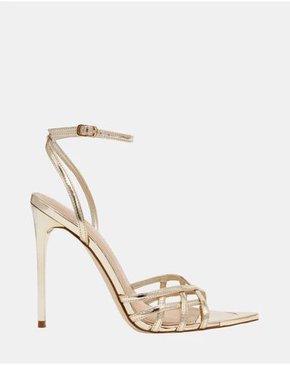 Steve Madden - Sensation Gold Heels