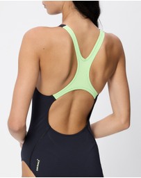 Speedo - Solid Splice Medalist One Piece