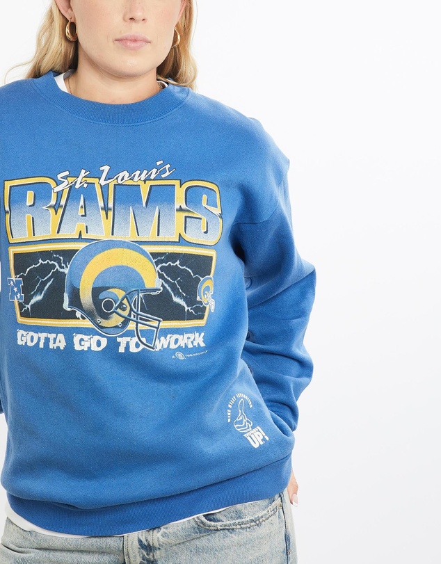 Vintage by The Real Deal - Pre Loved - Vintage NFL St. Louis Rams Sweatshirt