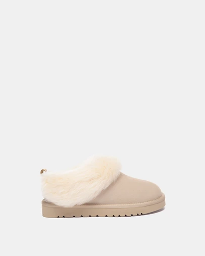 EVERAU - Australian Shepherd Ugg Mianee Cow Suede Upper House Shoes