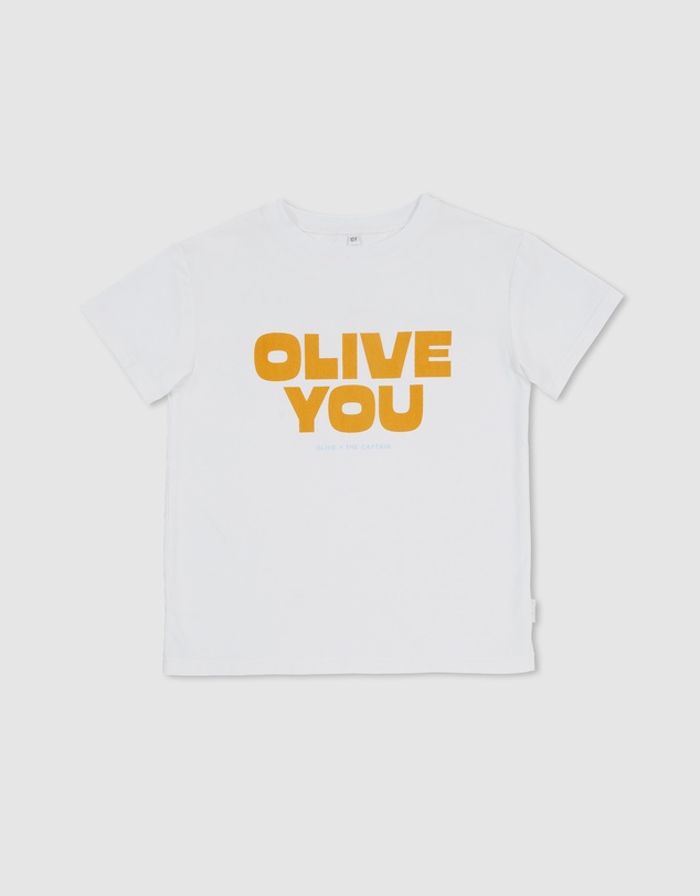 Olive & The Captain - Olive You Everyday Tee - Marigold