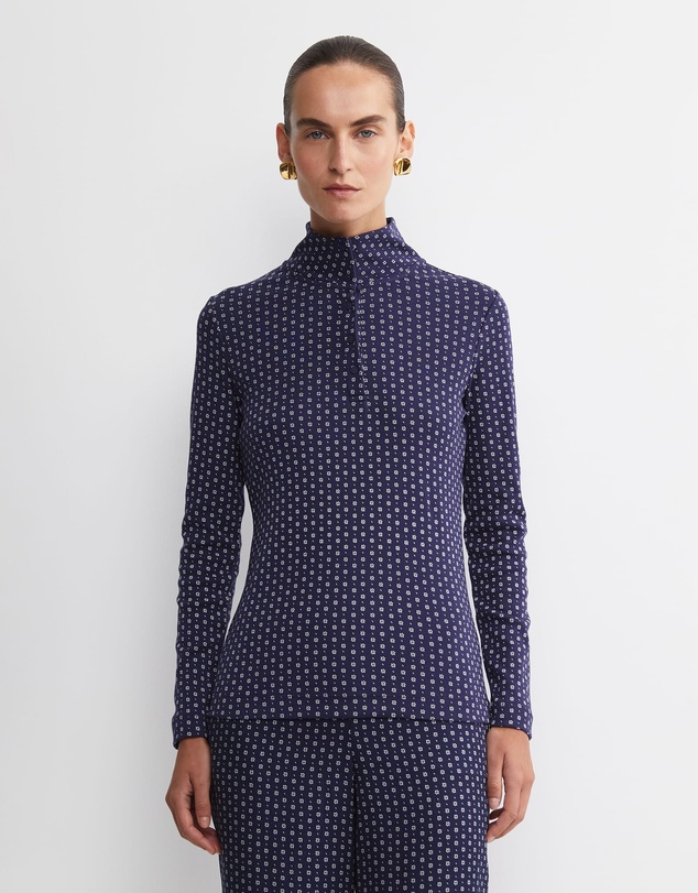 Sportscraft - Geo Funnel Neck Top