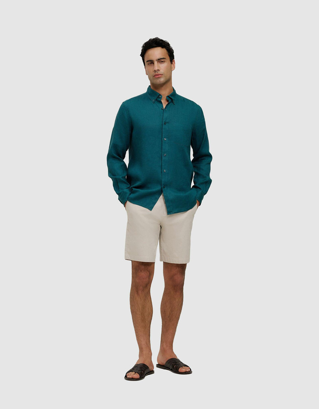 Trenery - Stretch Cotton Sateen Short