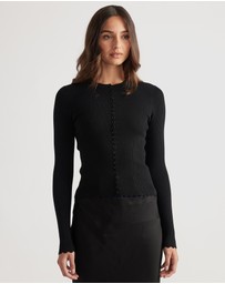 Decjuba - Lana Scallop Button Top