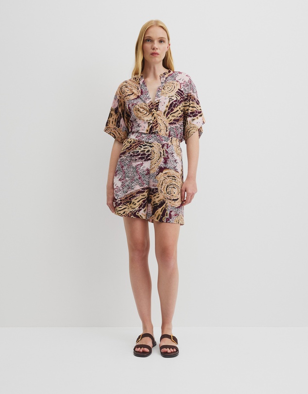 Country Road - Country Road X Ngali Silk Print Short