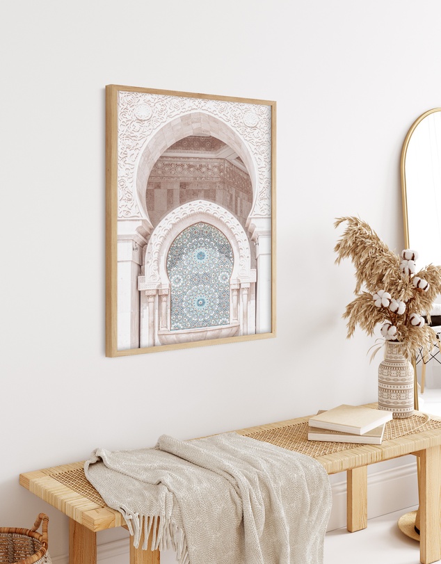 Olive et Oriel - Moroccan Arches II Hassan Art Print