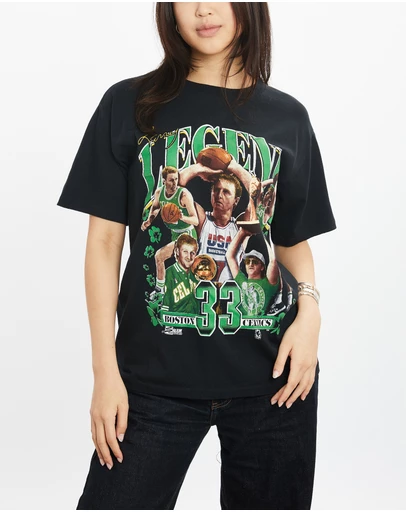 Vintage by The Real Deal - Pre Loved - Vintage 1992 NBA Boston Celtics 'Larry Bird' Tee
