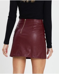 Atmos&Here - Elora PU Mini Skirt