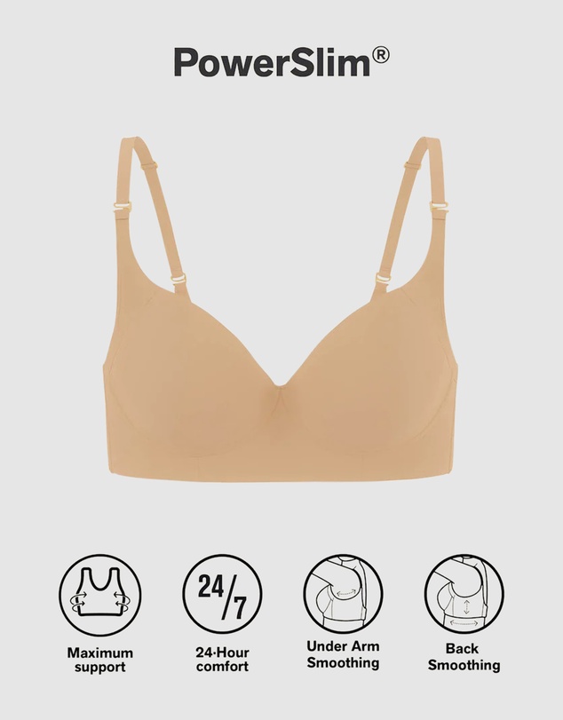 Leonisa - High Profile Back Smoothing Wired T-Shirt Bra