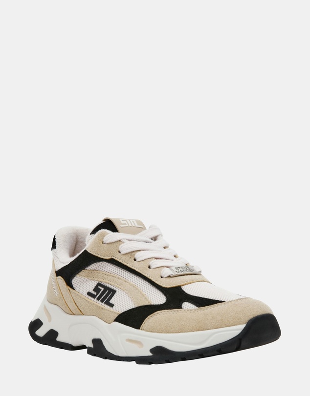 Steve Madden - Sneak-Peak Irish/Black Silver Sneakers
