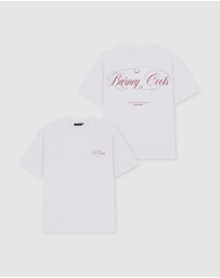 B.Cools - Script Crop T-Shirt