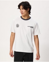 Jack & Jones - Jcobreeze SS Crew Neck Ringer Tee