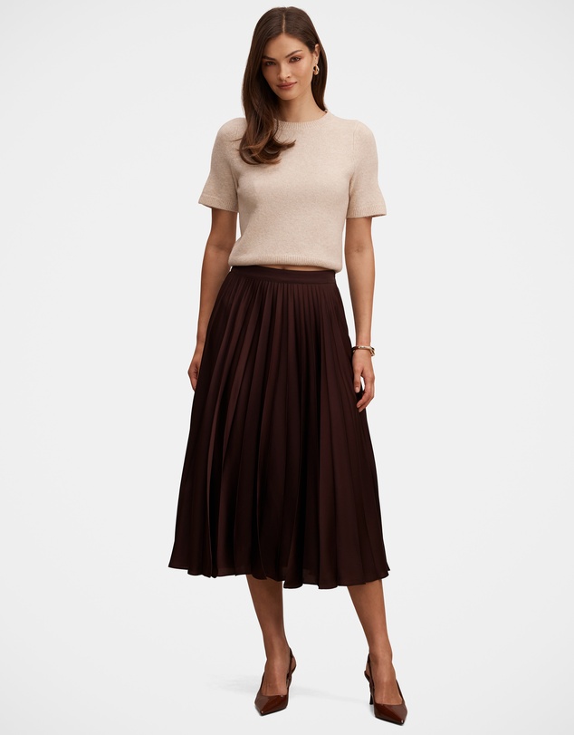 Forever New - Danielle Pleated Midi Skirt