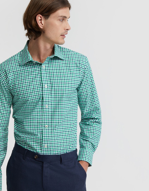 Oxford - Islington Checked Cotton Shirt