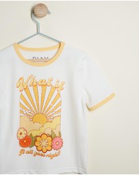 PLAY etc - What If Ringer Tee - Kids-Teens