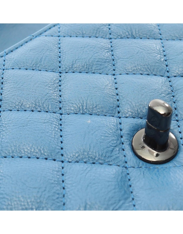 Pre-Loved by Azura Reborn - Pre-Loved Mini Square Classic Lambskin Single Flap