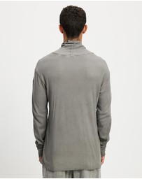 Surrounded By Ghosts - The Atacamite Slim Rib Knit Turtle Neck T-Shirt