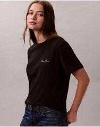 Calvin Klein Jeans - Script Logo Graphic Classic T-Shirt