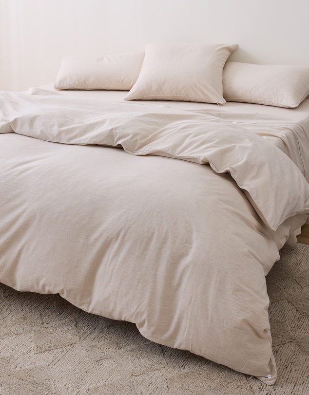 Sheet Society - Leo Washed Cotton Quilt Cover Set