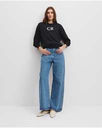 Country Road - Australian Cotton Cr Logo Sweat