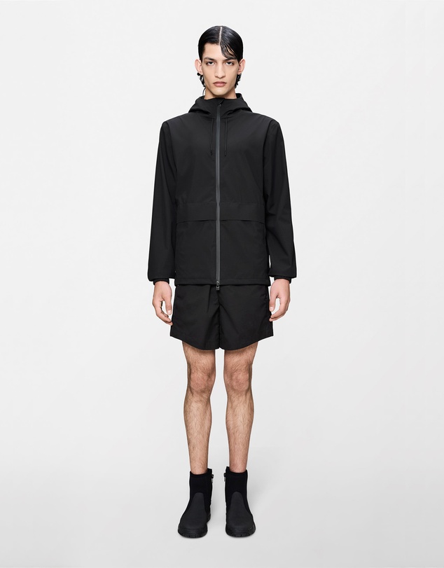 RAINS - Suva Hardshell Pocket Jacket Black