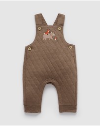 Purebaby - Quilted Overall -Kids-Babies