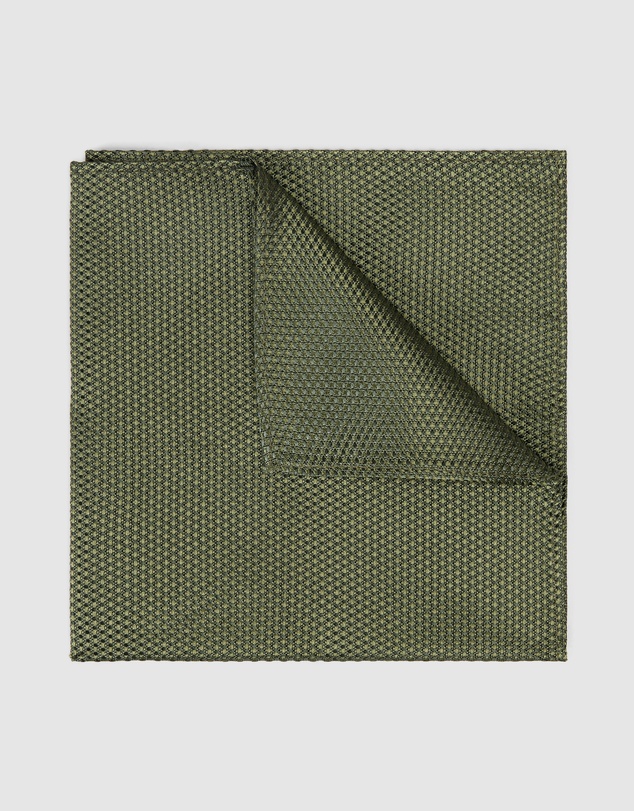 Politix - Silk Textured Two-tone Pocket Square