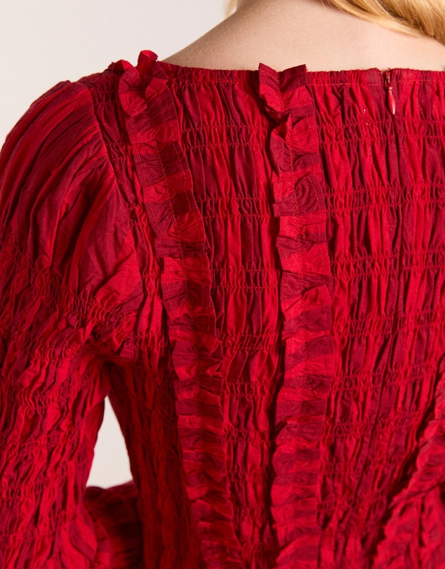 Damson Madder - Raphaela LS Mini Dress
