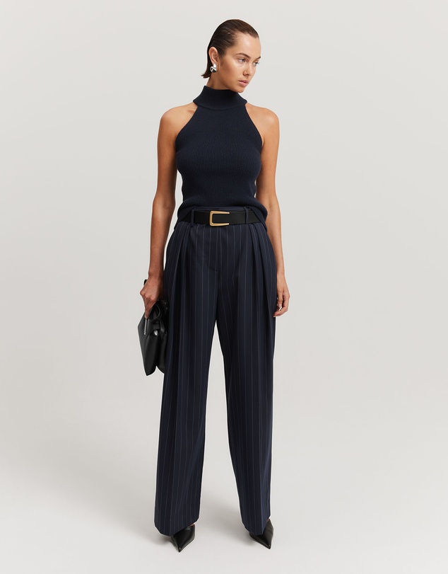 Country Road - Cgs-certified Cashmere Blend Rib Sleeveless Knit