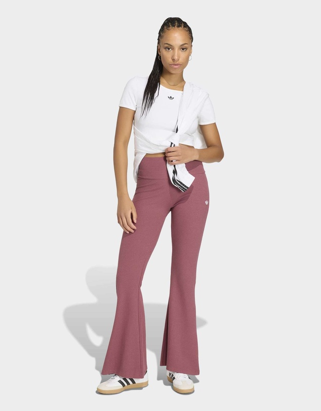 adidas Originals - ESSENTIALS RIB FLARED LEGGINGS Womens