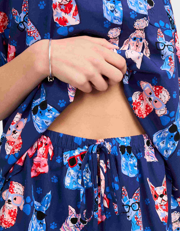 Mitch Dowd - Mitchdowd Dog Paws Bamboo Pyjama Set