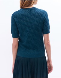 Marcs - Shimmer Flames Knit Top