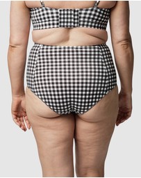 UNE PIECE - Never Say Never High-Waisted Bikini Bottom