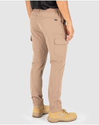 UNIT Workwear - UNIT Mens Cuffed Cargo Flexlite Utility Pants