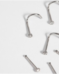 Lovisa - Surgical Steel Nose Studs with Diamantes