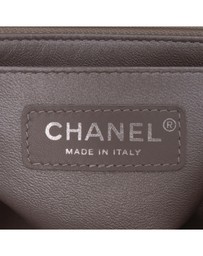 Pre-Loved by Azura Reborn - Pre-Loved Mini Square Classic Chevron Iridescent Calfskin Single Flap