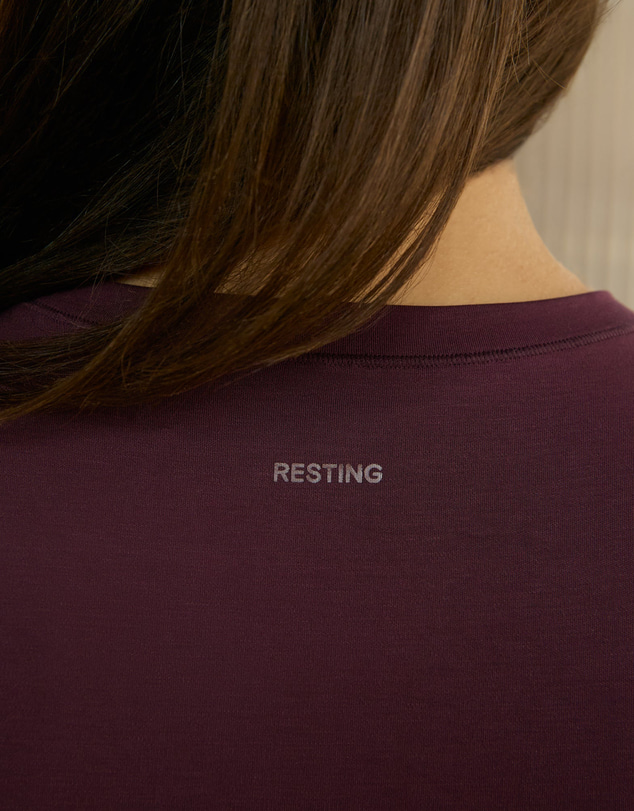 Resting - Soft Form Eva Baby Tee