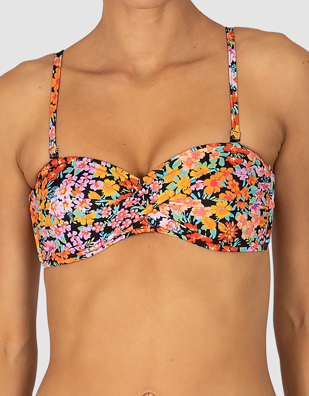 Baku Swimwear - Biarritz Twist Bandeau Bikini Bra Top