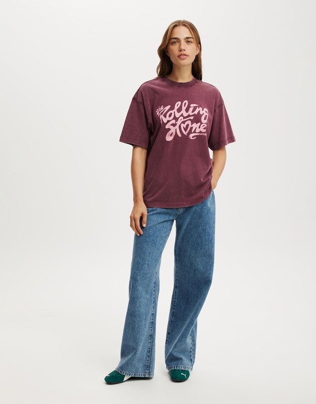 Cotton On - The Lcn Music Boxy Graphic Tee
