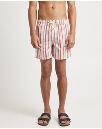 Arvust - Galvin Striped Boarshorts