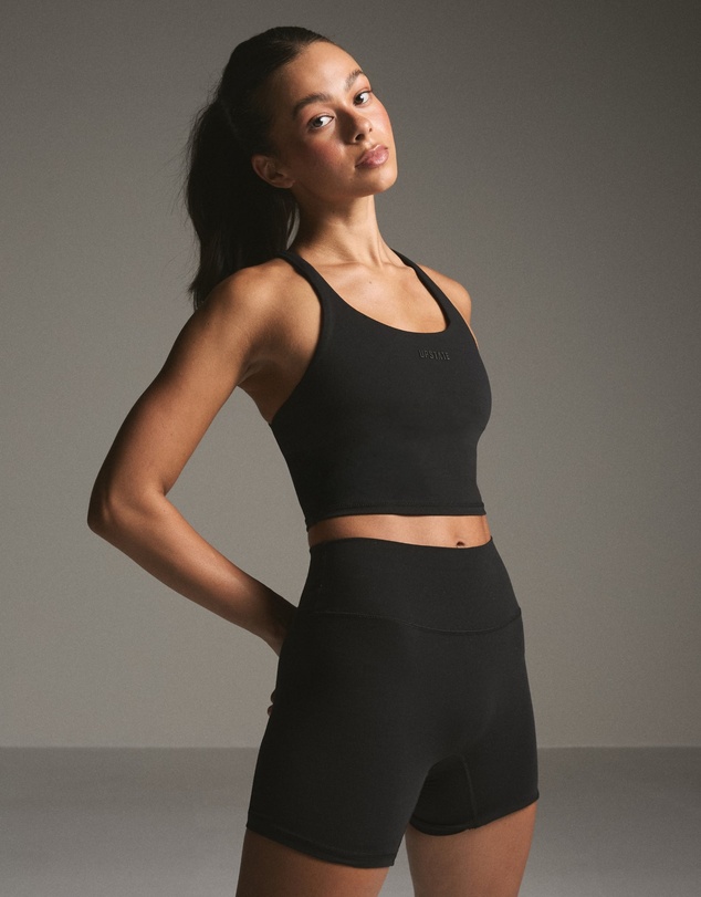 Upstate - Air Sculpt 6inch Bike Short - Black