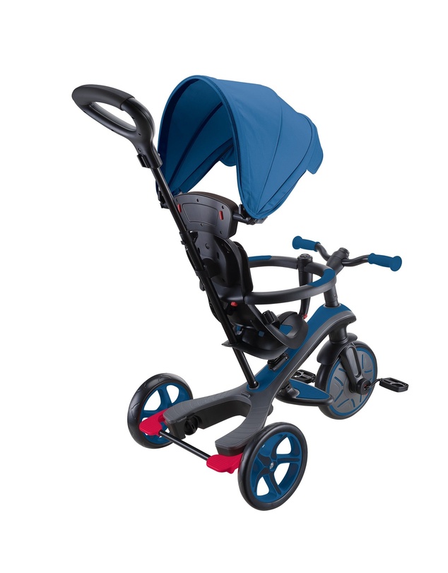 Globber - EXPLORER TRIKE 4 in 1 Royal Blue