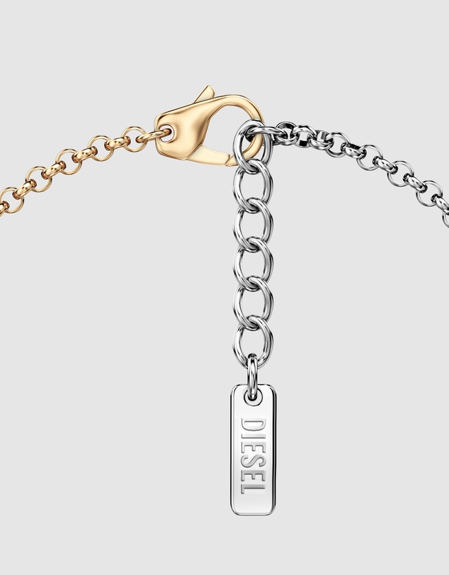Diesel - D Logo 2-Tone Bracelet