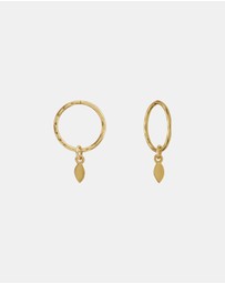 SAINT VALENTINE - Indi Mini Hoops - Gold - ICONIC EXCLUSIVE